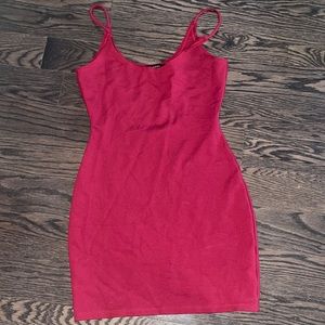 Red kids tight dress